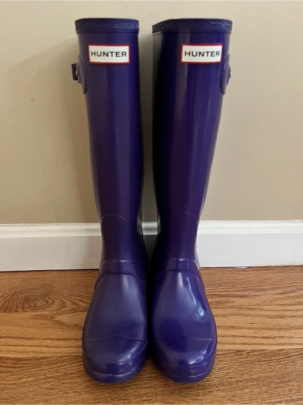 Hunter Women’s Tall Rain Boots - Deep Purple